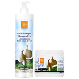 Ever Ego Garlic Shampoo 500Ml & Garlic Hair Mask 500Ml Duo Set