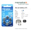 60 Renata Maratone Hearing Aid Batteries Size: 675