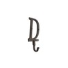 Handcrafted Nautical Decor Rustic Copper Cast Iron Letter D Alphabet