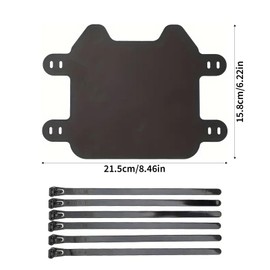 MAEZOE Motorcycle Front Number Plate Electric Bike-Number Plate Motorcycle Plate ABS Plastic Front License Plate for SurRon/Light Bee/Sur-Ron S/X