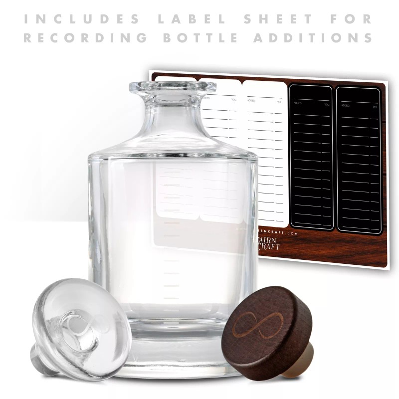 Glencairn Crystal Studio Infinity Bottle Glass Decanter