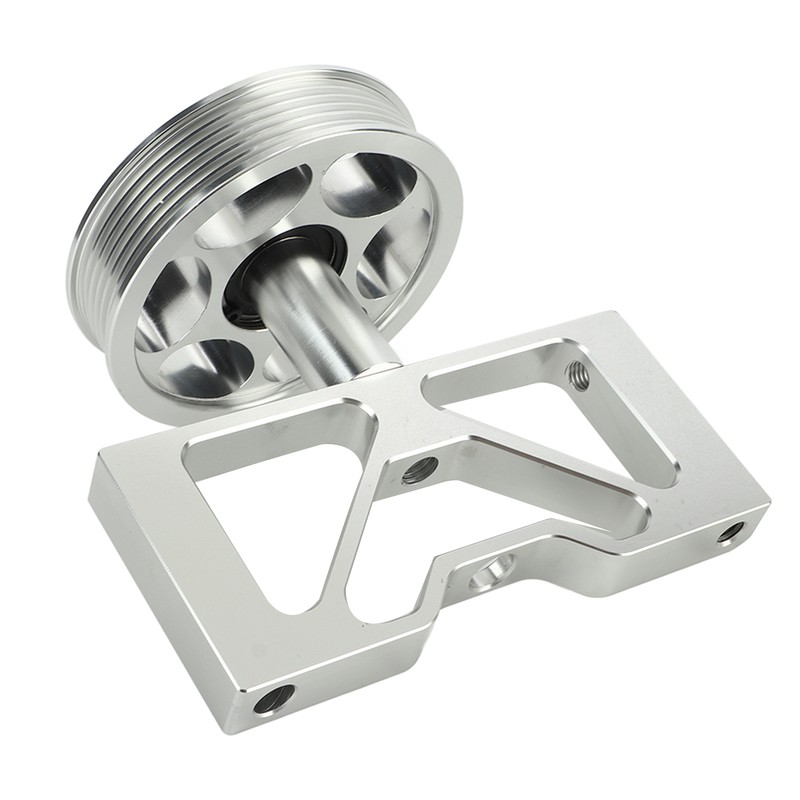 Air Pump Idler Bracket with Pulley Metal Replacement for Ford