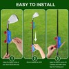 Vzpeun Golf Swing Trainer Aid- Golf GripTraining Direction Guides, Golf