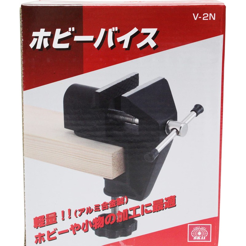 SK11 Hobby Vice Mouth Opening 1.6 inches (40 mm), Mouth