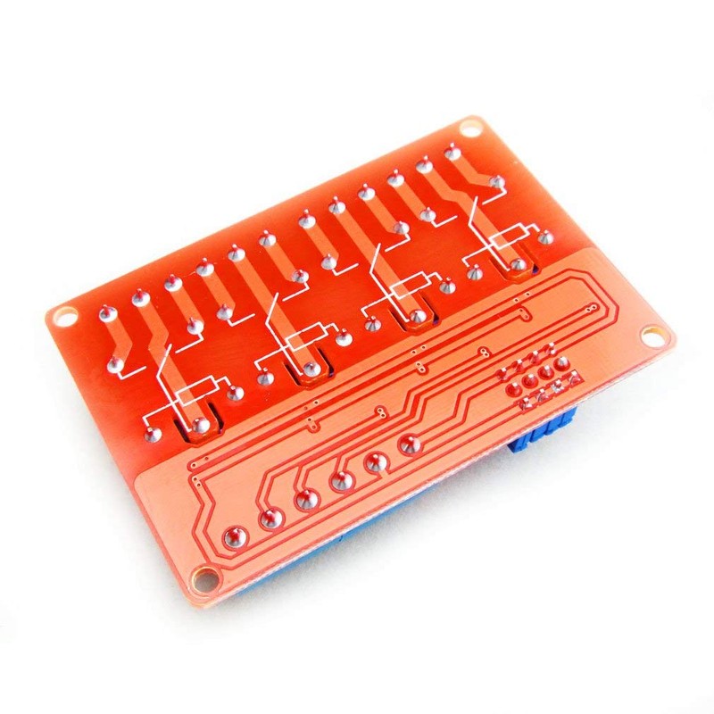 Hailege 2pcs 12V 4 Channel Relay Module with OPTO-Isolated Support