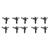 10PCS G1/2 Male Thread Rocking Arm Sprinkler 360° Rotating Lawn