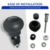Dogary Forklift Steering Wheel Knob, 2PCS Steering Wheel Power Handle