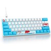 Fogruaden Wired 60% Percent Mechanical Keyboard RGB Gaming Keyboard 60