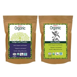 Radico Colorless Henna Leaf Powder Pack of 2 (2 x 100g) Cassia Obovata (Organic, Vegan) x2