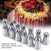Kit de boquillas para repostería, glaseado ruso flor