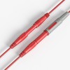 Cleqee 2pcs Wire Piercing Probe 4mm Female Socket 1mm Needle