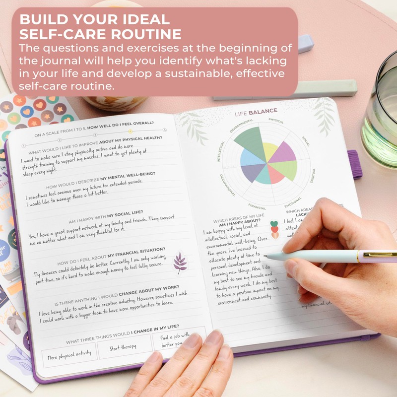 Clever Fox Self-Care Journal ¬Premium – Daily Gratitude & Mental