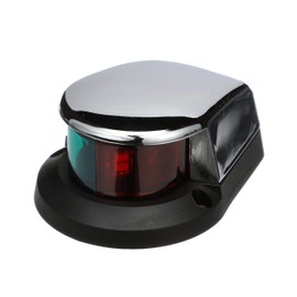 SEACHOICE LED Bow Light, Marine Navigation, Chrome Bi-Color, 4 in.