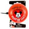Mickey Red 2-tone bicycle bell, diameter 60 mm, retro bell