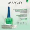 Masglo Base Fortalecedora Ajo y Limón – Esmalte Tradicional para