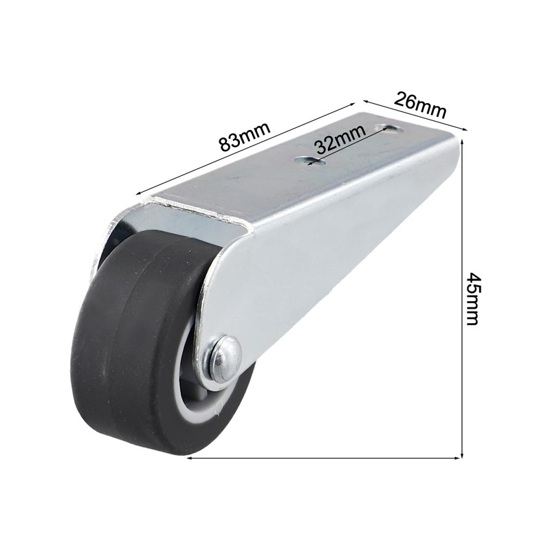 Gate Caster Replacement, Wooden Door Drooping Support Wheel Sinking Door