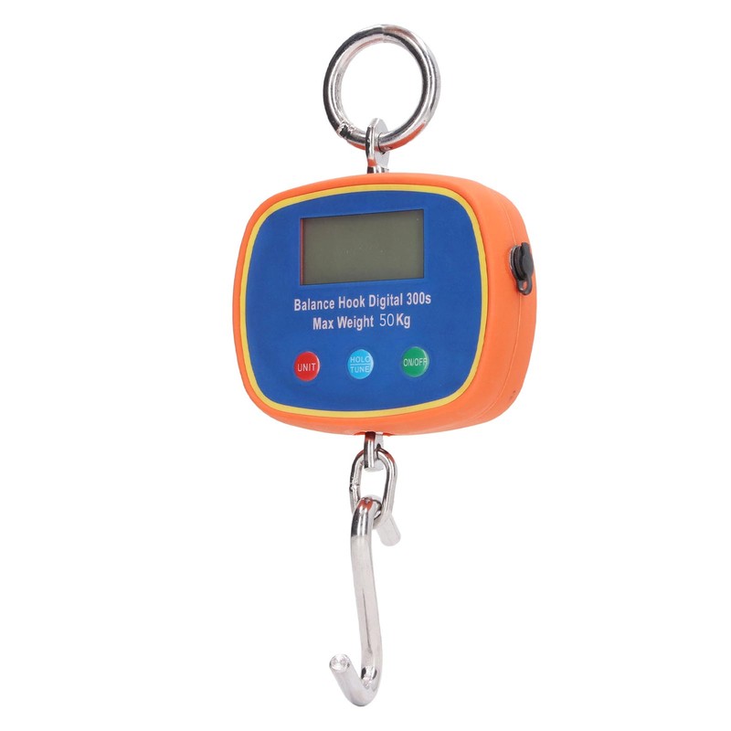 Electronic Hook Scale Double Sides LCD Screen Hanging Scale Portable