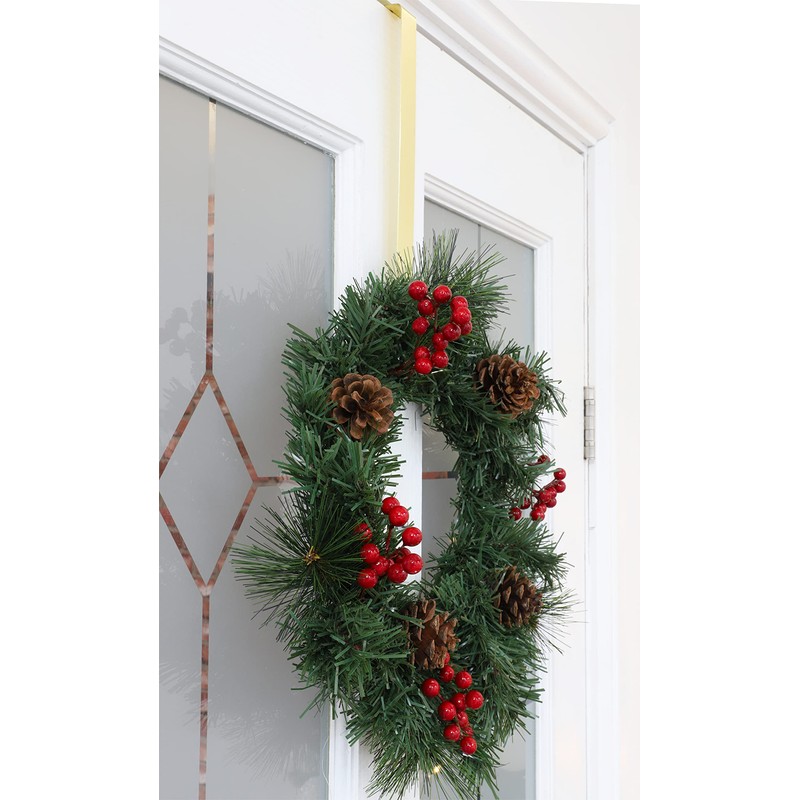Christmas Concepts® 28cm Metal Wreath Hanger – Ultra Slim Over