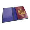 Premium Quality RFID Blocking Passport Holder (Purple)