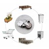 EMSea 4PCS Swivel Castors with U-Shaped Bracket Caster with Brake