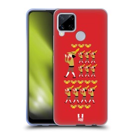 Head Case Designs Pipers Piping 12 Days Of Christmas Soft Gel Case Compatible With Realme C15