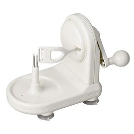 Pearl Metal (PEARL METAL) Peeler White Full Length 9.45×Depth 4.72×Height 6.7 inches Apple Peeler A La Mode CC-1503