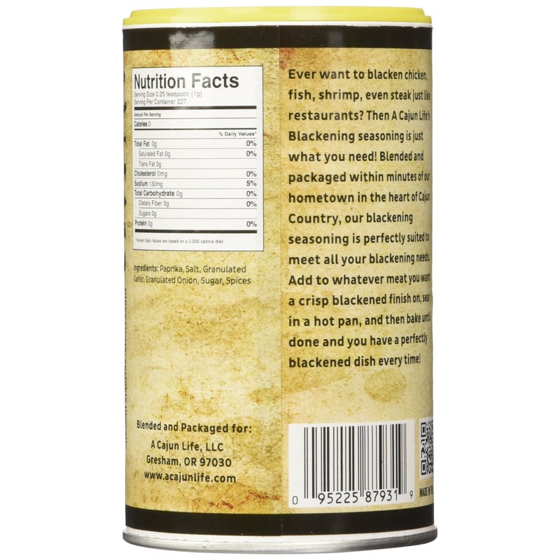 A Cajun Life Blackening Rub Pack of 3