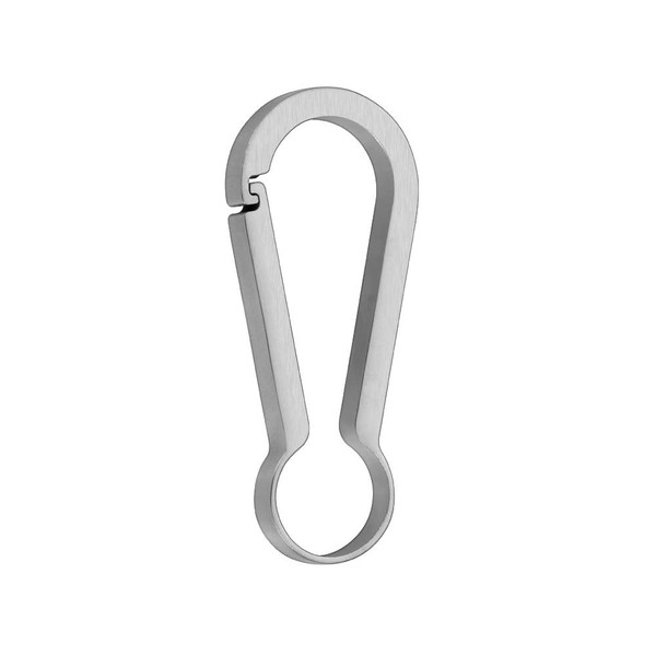 TI-EDC Titanium Keychain Key Clip, Quick Release Spring Snap Link Hook