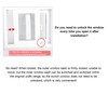 Window Limit Lock Professional Safety Prevents Theft Window Slider Limit