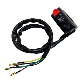Motor Head Thin Switch Box Bike Switch Right Switch Kill Switch Cell Button Universal On Off