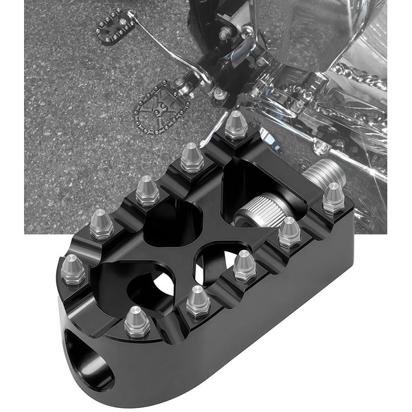 Anti-Skid Gear Shifter Peg Wide Shift Peg 360° Roating Pegs