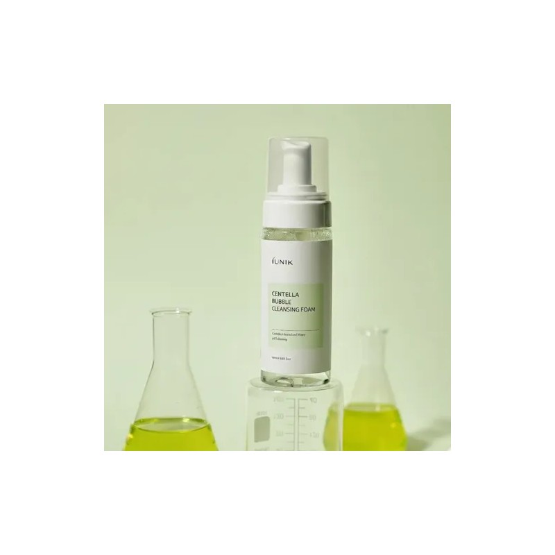 iUNIK Centella Bubble Cleansing Foam 150ml Limpiador Facial Coreano Espuma