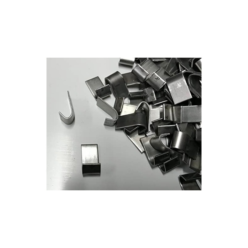 J Clips Stainless Steel 1 Pound J-clips RNL RabbitNippLes