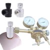 Pinafresa CO2 Bottle Refill Adapter, Self-Made Gas Bottle Regulator M10X1