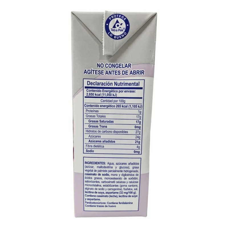 Crema Para Batir Saborex Tetrapack Para Sifón 12kg