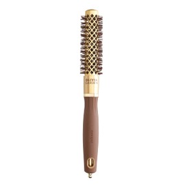 Olivia Garden - Expert Blowout Shine Gold & Brown Hairbrush - 20