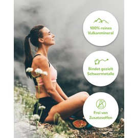 Bentonit MED 600 Detox-Kapseln, von Ärzten empfohlen