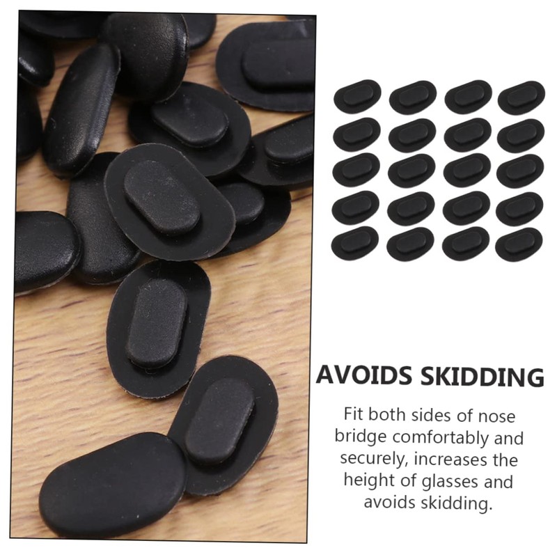 COHEALI 40pcs Slip Glasses Nose Pads Cushion Repair Kit Lightweight