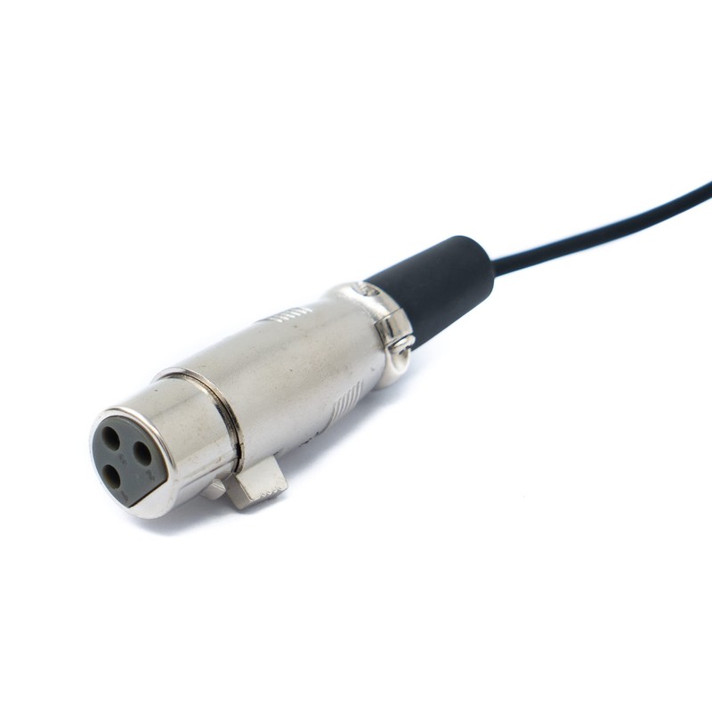 System-S Audio Cable 50 cm Mini XLR 3-Pin Female to