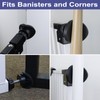 Baby Gate Banister Adapter Kit (2 Pack) Universal Hardware for