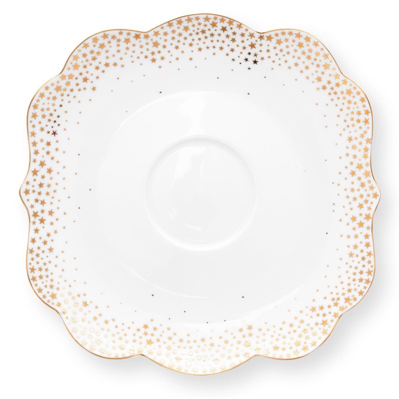 Pip Studio Cup and Saucer Royal Winter White 225 ml