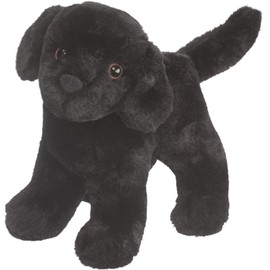 Douglas Abraham Black Lab Dog Plush Stuffed Animal