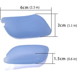 6 Tapas de Silicona para Cepillos de Dientes Ventilación, Funda Protectora Portátil Adecuado para Viajes y Uso en Casa