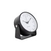 Karlsson [DL] Alarm Clock Calm Metal Black
