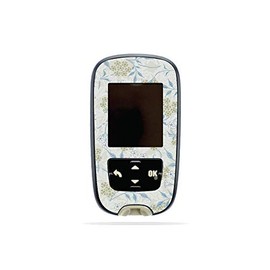 MightySkins Skin Compatible with Accu-Chek Guide - Jasmine | Protective, Durable, and Unique Vinyl Decal wrap Cover | Easy to Apply, Remove, and Change Styles | Made in The USA