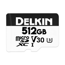 Delkin Devices 512GB HYPERSPEED microSDXC UHS-I (V30) Memory Card