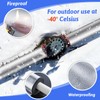 8 Pack Pipe Insulation Foam Tube, 3/4'' Self Adhesive Pre