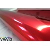 Red Mirror Chrome Cast Vinyl Wrap Self Adhesive Film Decal