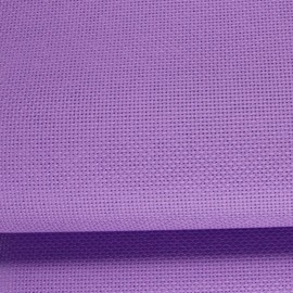 KCS 19" x 28"(48cmx72cm) 14CT Counted Cotton Aida Cloth Cross Stitch Fabric (Lavender)