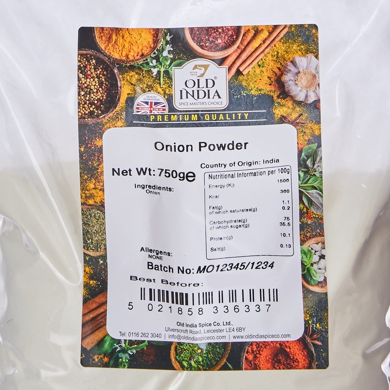 Old India Onion Powder 750 g